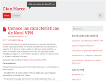 Tablet Screenshot of gianmarco.com.pe